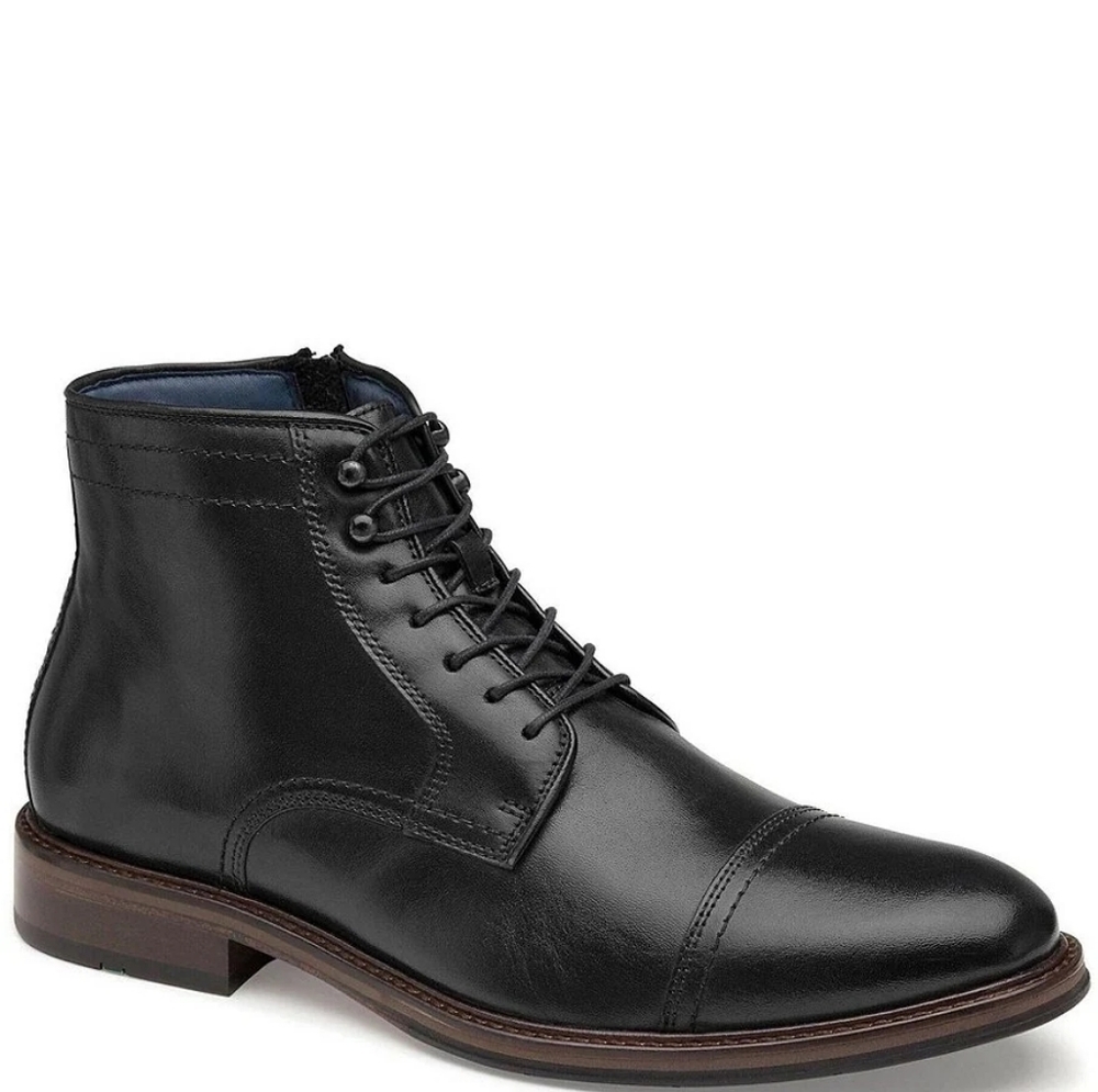 Men's Johnston & Murphy XC Flex Raleigh Leather Cap Toe Boots